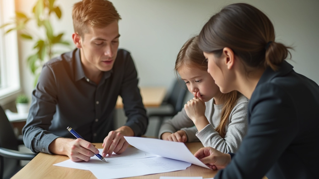 Beratungsgespräch mit Familie