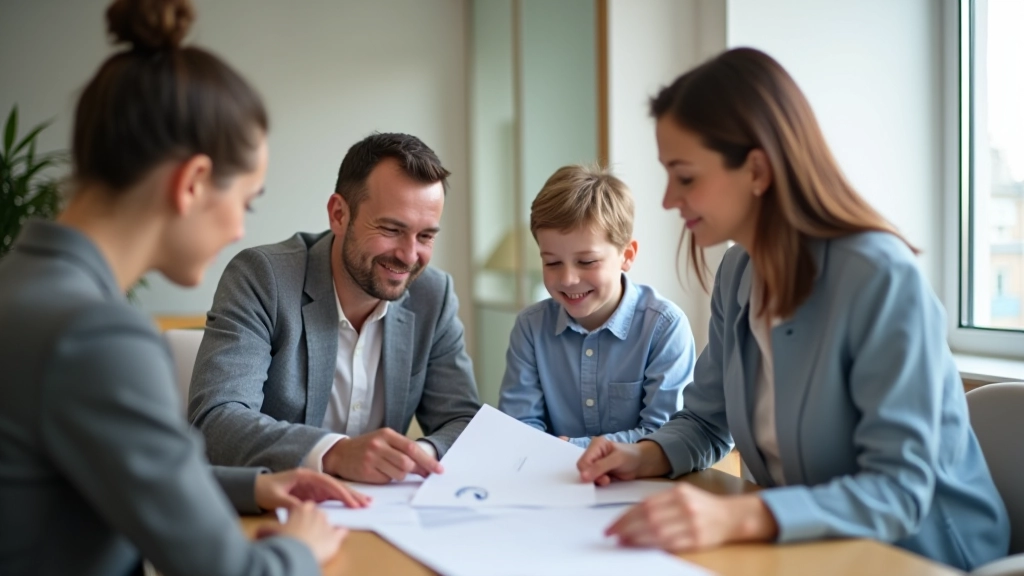 Beratungsgespräch mit Familie